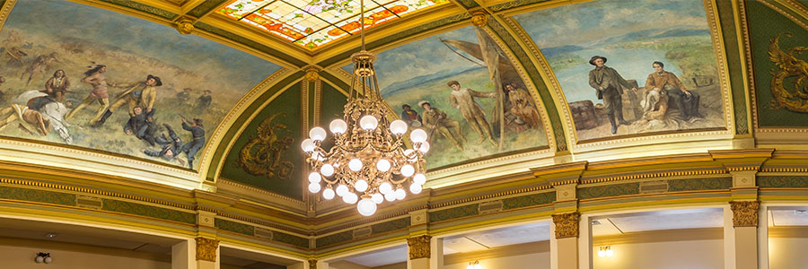 Image of the Interior of Montana State Capitol