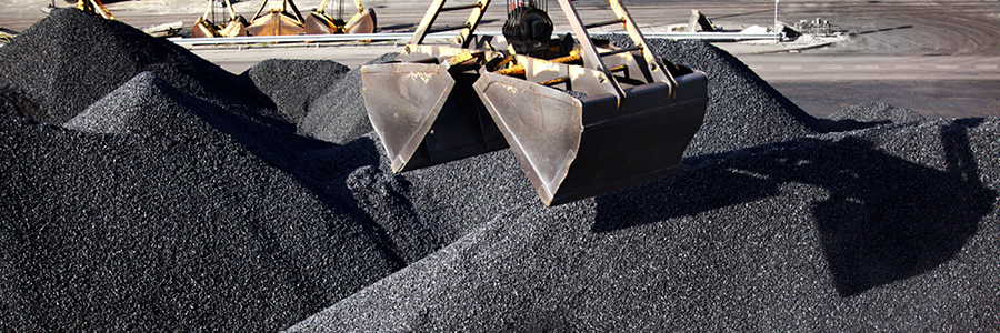 Image of coal piles
