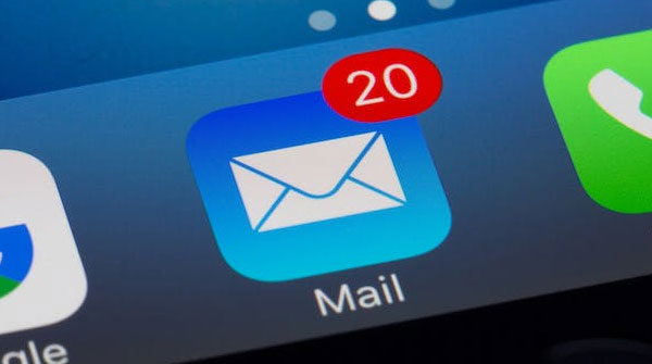 Email Icon on Smart Phone